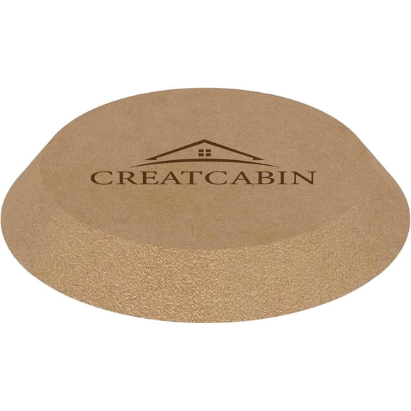 MDF Wood Ceramic Molding Tools Flat Round 100x15mm