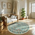 thumbnail image 2 of ANHXN Insect Print Area Rugs for Living Room, Soft Washable Rugs for Bedroom Ultra-Thin Non Slip Modern Rug, Stain Resistant Throw Rug Carpet for Office  Dining Room, 2 of 11