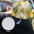 thumbnail image 5 of Kuiaobaty Lemon Butterfly Print Car Seat Towel Cover After Gym Sweat Absorption Towel Car Seat Covers Front Seats with Storage Bag Multi-Purpose Absorbent Microfiber Towels, 5 of 7