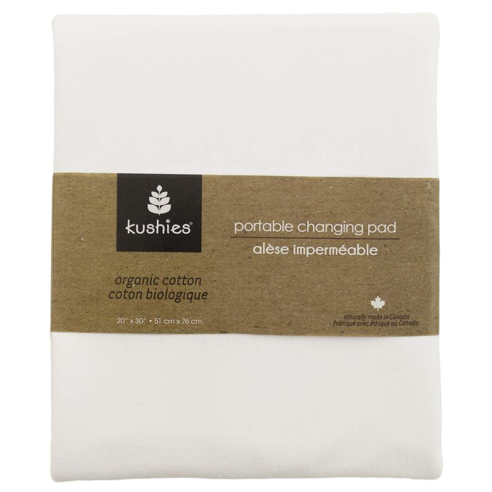 organic portable changing pad