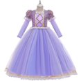 thumbnail image 1 of Girls Dress Princess Dress Children Party Performance Tutu Skirt Gift, 1 of 5