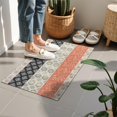 thumbnail image 4 of Colorful Pioneer Flower Pattern Door Rugs,Washable Non Slip Door Mats Indoor,Decorative Door Mats,Entry Mat Indoor for Entrance,Bedroom,Kitchen,Bathroom,16"x24", 4 of 6