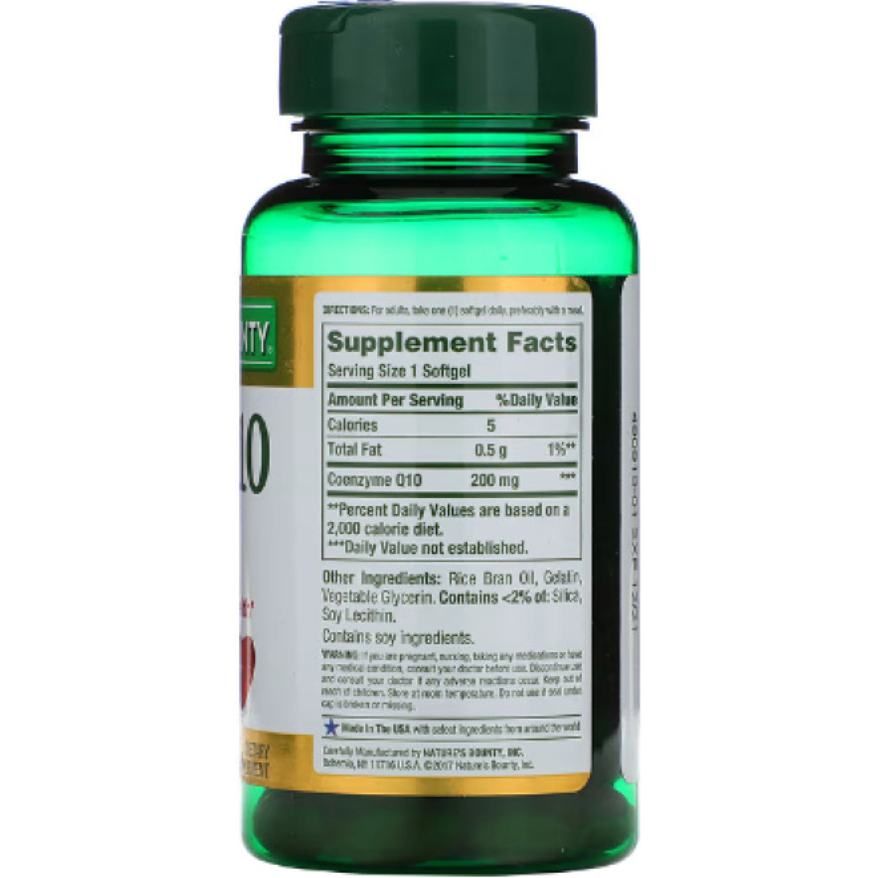 "2 Pack - Nature's Bounty Co Q-10 200 mg, 45 Softgels Each"