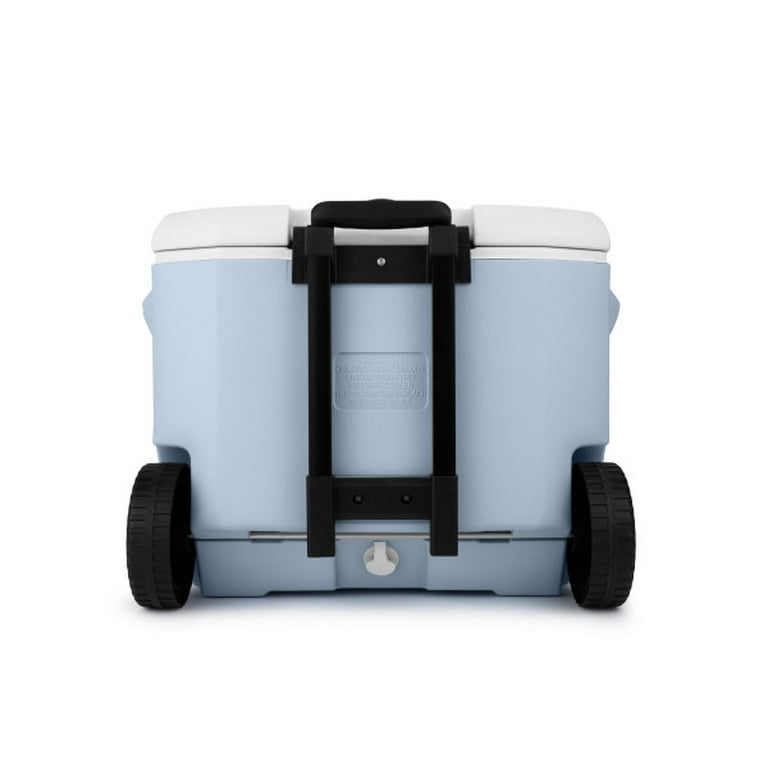 Coleman Chiller 60-Quart Hard Cooler with Wheels, Fog