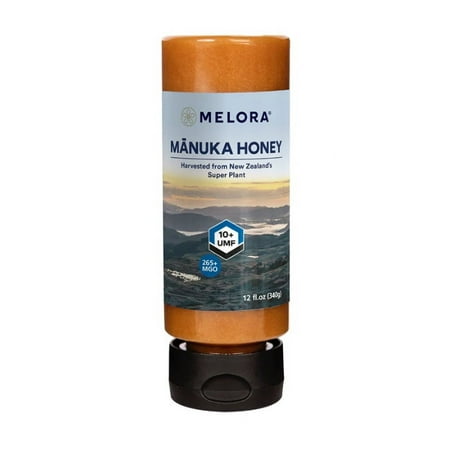 MELORA HONEY MNUKA UMF 10+ SQZBT 12 OZ - Pack of 1