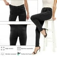 thumbnail image 6 of TRGPSG Women's High Waist Slim Fit Casual Pants Stretch Straight Leg Chino Pants, 6 of 7