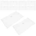 thumbnail image 6 of MLINS 40pcs Transparent Cash Bag Bank Deposits Checks Bag Money Pouch Plastic Document Storage Clear File Folder For Home Office Use, 6 of 8