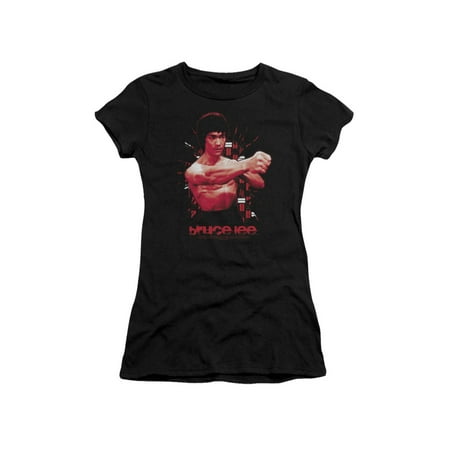 Bruce Lee Martial Arts The Shattering Fist Juniors Sheer T-Shirt