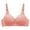 Hot Pink, variant on Bras for Women Solid Color Comfortable Hollow Out Perspective Bra Underwear No Rims