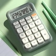 thumbnail image 4 of Portable 12 Digit Handheld Pocket Calculator Easy to Read High Sensitivity Made of ABS Material Lightweight and Portable Suitable for Business Office Family School, 4 of 7