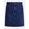 thumbnail image 5 of Scenario Women's Denim Mini Skirt, Sizes 0-20, 5 of 5