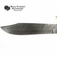 thumbnail image 3 of Wild Turkey Handmade Damascus Collection Fixed Blade Stag Handle Hunting Knife, 3 of 6