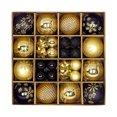 thumbnail image 1 of 44 Uds. Bolas decorativas redondas de Navidad decorativas ligeras para árbol de Navidad, 1 of 7