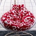 thumbnail image 1 of Cojín de Silla de huevo suave para jardín, interior, exterior, balcón, mecedora, nuevo columpio, cesta colgante, cojín de asiento (sin Silla) Fivean unisex, 1 of 2