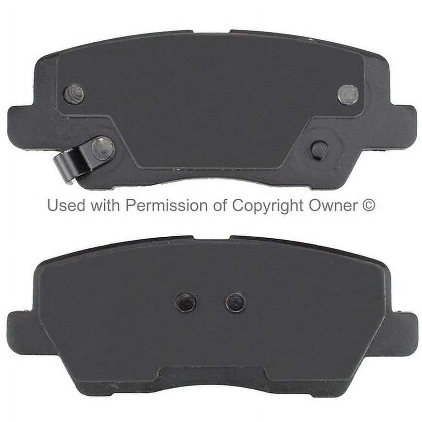 Mpa Electrical 1003-1839C Quality Built Disc Brake Pad Set Black Series,