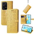 thumbnail image 2 of Funda Cartera FOXDOCK para Honor 200 Lite , Flip PU con Relieve de Gatos y Perros, Tarjetero y Soporte, 2 of 6