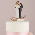 thumbnail image 2 of Weddingstar Bride And Groom Couple Figurine - "Row Away", 2 of 6