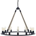thumbnail image 2 of Brown Encircle Chandelier, 2 of 4