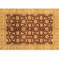 thumbnail image 1 of Ahgly Company Indoor Rectangle Oriental Brown Traditional Area Rugs, 4' x 6', 1 of 4