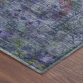 thumbnail image 3 of Addison Rugs Mayfield Premium Machine Washable Traditional Panel Green Rectangle Rug, 8' x 10', 3 of 6