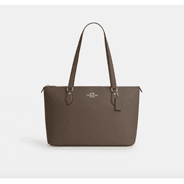 Tory Burch Emerson Small Tote, Saffiano Leather, Tempranillo