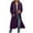 Purple, variant on ShiShine Zip Up Hoodies for Women Oversized Long Hooded Sweatshirts Casual Long Sleeve Fall Jackets Coat 2025