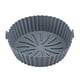 thumbnail image 2 of Bandeja De Freidora De Aire Bandeja de silicona para freidora de aire, reutilizable, para horno, microondas, molde para tartas (gris) Ndcxsfigh Libre de BPA, 2 of 6
