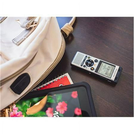 OM System - WS-882 Digital Voice Recorder - Black/Grey
