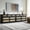 Black Oak, variant on SICOTAS 56.88" Wide 7 Drawer Tall Dressers, Boho Dresser with Oversized Storage Space Rattan Dressers & Chests of Drawer Engineered Wooden Dressers for Bedroom,Reclaimed Caramel Oak