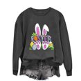 thumbnail image 5 of EGNMCR Easter T-Shirts Imprimés pour Femmes T-Shirts Graphiques pour Femmes Chemises pour Femmes T-Shirts à Col Rond pour Femmes Haut à Manches Longues Imprimé Easter Chandails T-Shirts pour Femmes, 5 of 5