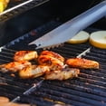 thumbnail image 2 of Monument Grills Rectangle Porcelain-Coated Cast Iron Grilling Grate, 16.3 in. x 9.5 in., 2 of 5