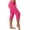 Hot Pink, variant on Itsame Womens Capris, Solid Color Slim Fitting High Waist Yoga Gym Sweatpants Red S-XXXL
