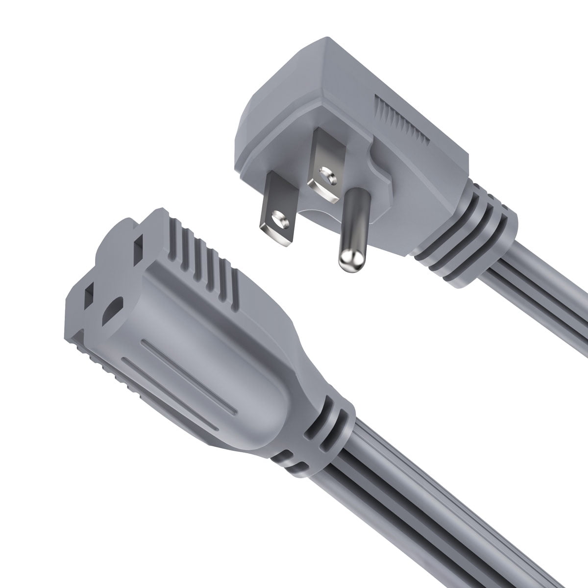 Grip Tight Tools® 12 FT Appliance Extension Cord, 14-3 SPT, Grey