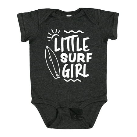 

Inktastic Little Surf Girl with Surfboard Gift Baby Girl Bodysuit