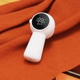 thumbnail image 4 of Fabric Shaver, Rechargeable Lint Remover Sweater Defuzzer, Intelligent Digital Display Pilling Trimmer for Clothes and Furniture, Easy Remove Clothes Fuzz, Lint, Pills, Bobbles, 4 of 8