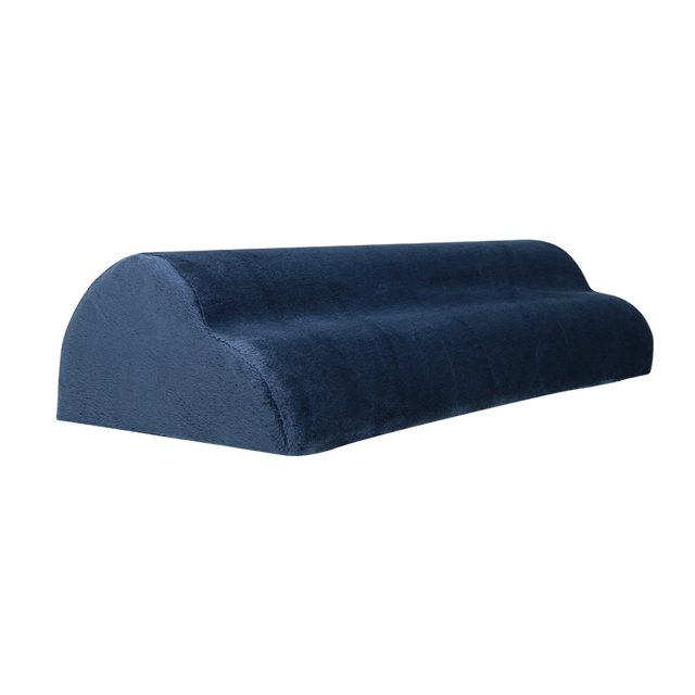 Reposapiés de oficina con almohadilla semicilíndrica para piernas, reposapiés de esponja de alto rebote