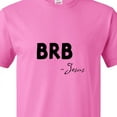 thumbnail image 4 of Inktastic Easter Brb Jesus T-Shirt, 4 of 5