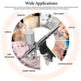 thumbnail image 2 of Multi-purpose Professional 0.3mm Airbrush for Car Model Making DIY Makeup Nail Art Painting Cake Decorating, 2 of 8