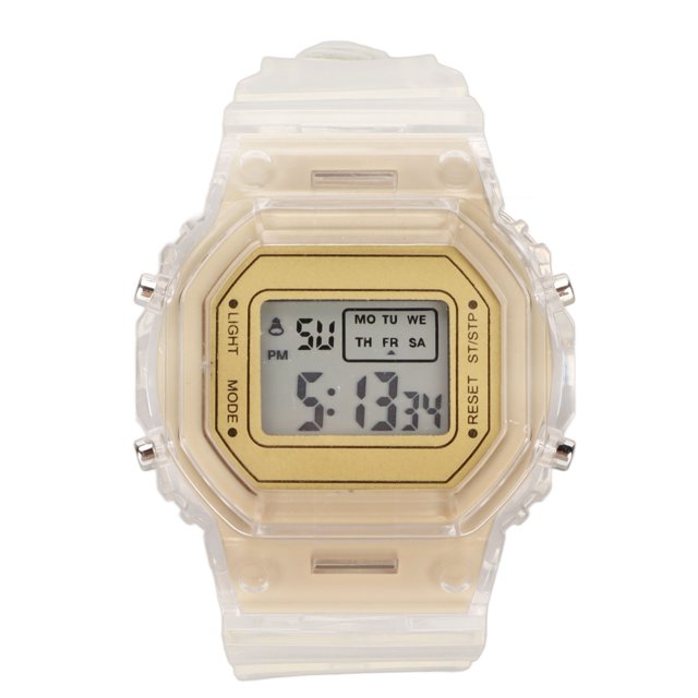 Reloj impermeable, reloj digital LED, reloj de pulsera deportivo impermeable, reloj digital LED, eficiencia óptima