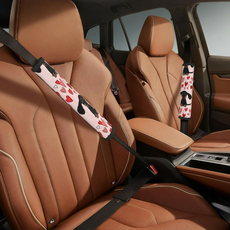 Dachshund Car Seat Belt Cover Dachshund Car Seat Belt Cover