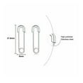 thumbnail image 6 of EHJRE Ladies Stylish Pin Earrings Earrings Studs Ear Piercing -, 6 of 6