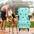 thumbnail image 3 of 8Pcs Dog Towels, Pet Bath Drying Towels, Absorbent Microfiber Soft Beach Towels, Cleaning Towels Shower Supplies for Small Medium Large Dogs Cats Puppy(55 x 28''), 3 of 6