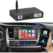 Road Top Wireless Carplay Android Auto Adapter for Toyota with Touch2 & Entune2.0 System 2014-2019 Year, Support Navigation, Mirrorlink, Camera, Bluetooth, USB