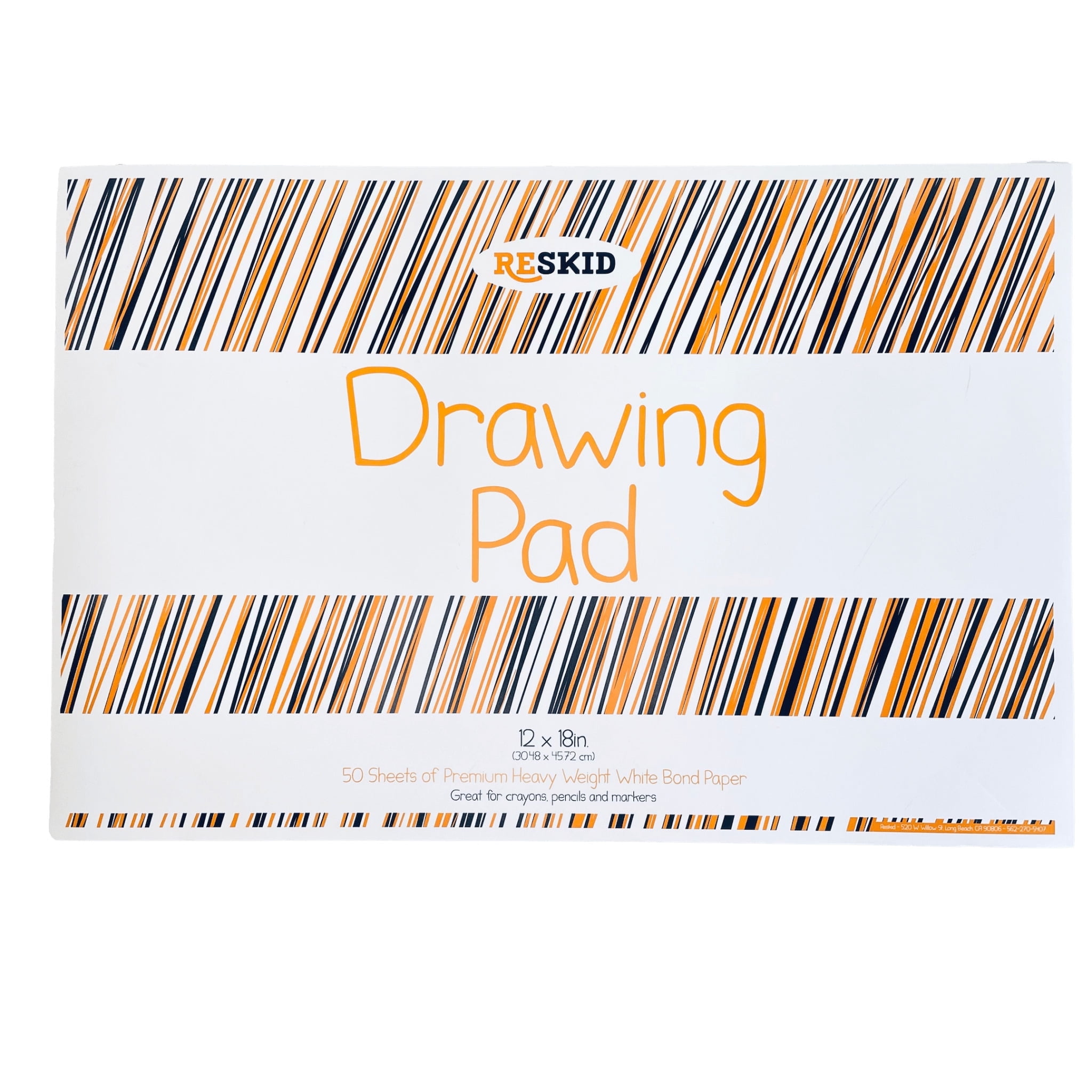Drawing Paper Pad - 70lb Premium Text - 50 Sheets