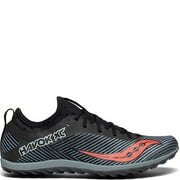 Saucony Women's Havok XC2 Flat Track Shoe, Black/Grey/Vizi-Red, 7 (B) M US