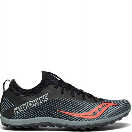 Saucony Women's Havok XC2 Flat Track Shoe, Black/Grey/Vizi-Red, 7 (B) M US