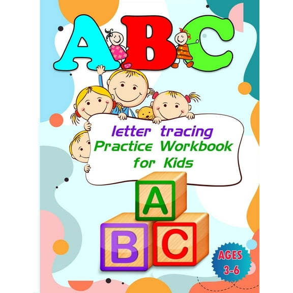 Alphabet Letter Tracing for Kids: Toddler Preschool Letter Tracing & Alphabet Learning Books for Kids, Trace Letter , (Paperback)