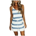 thumbnail image 2 of SHIXIAOO Loose Fit Jumpsuits for Women Casual Solid V Neck with Pockets Jumpsuit Rompers plus Size Denim Rompers and Jumpsuits for Women No Limit Jumpsuit Women, 2 of 4