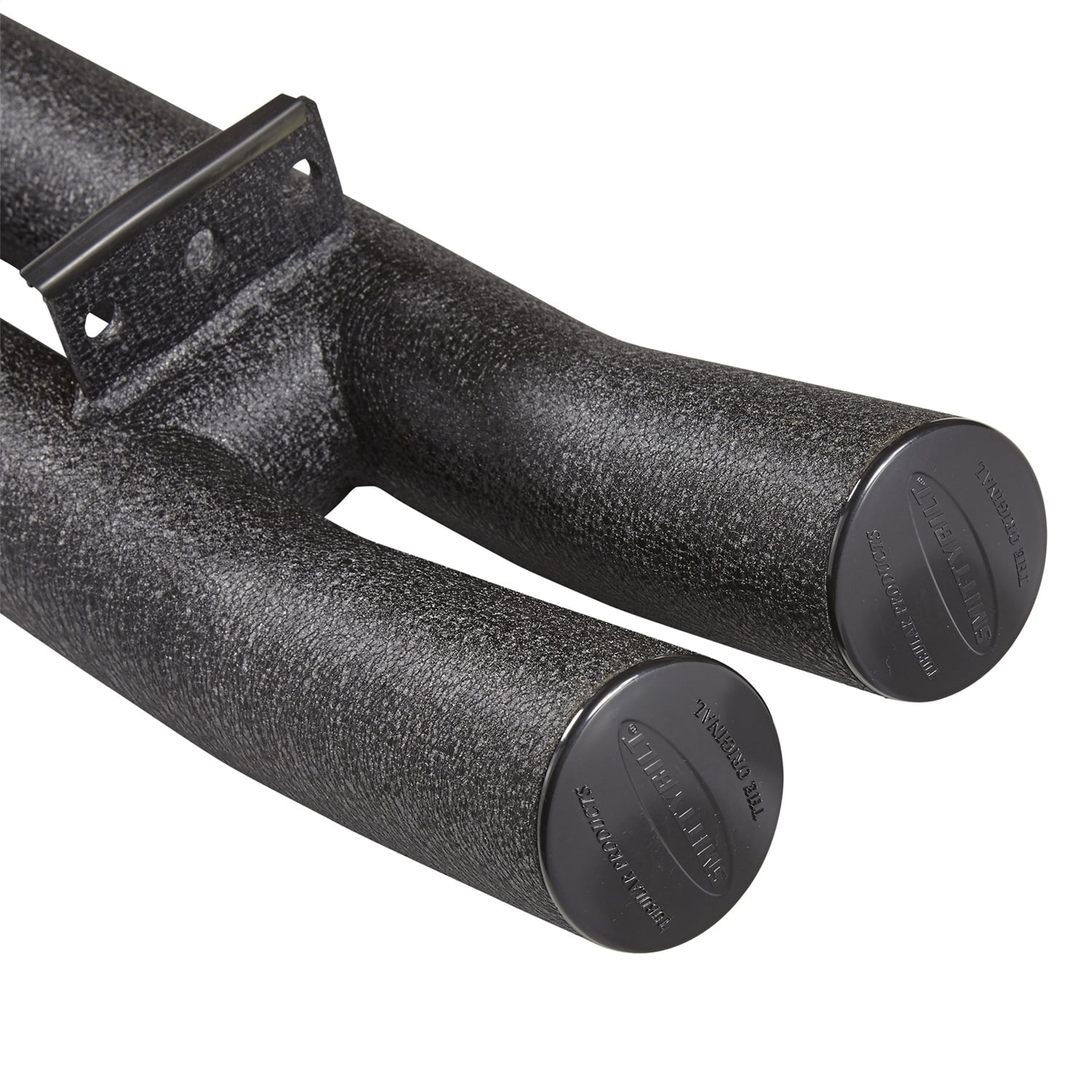 Black RB01-T Smittybilt Tubular Rear Bumper without Hitch