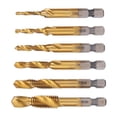 thumbnail image 1 of HSS Tap Set, Gold Thread Tap, Silver Building Industrial Industrial Application Machinery for Drilling, 1 of 8